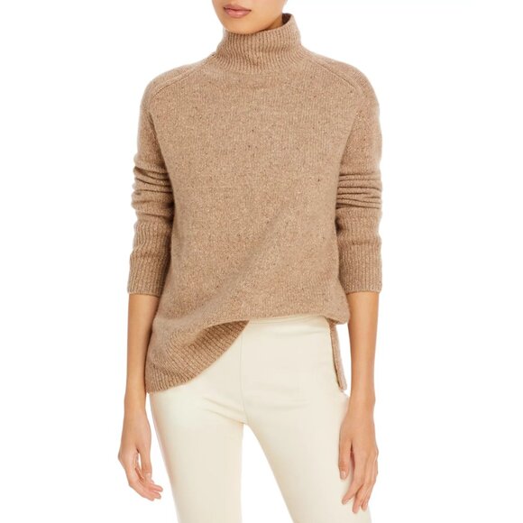 Vince Donegal Cashmere Side Slit Tunic Sweater Size M - Picture 1 of 6